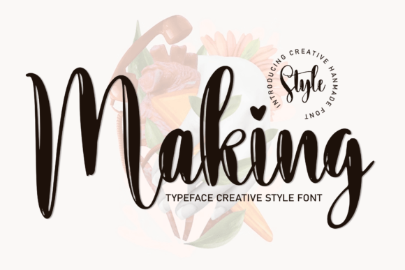 Discover the Making Font: A Fresh Take on Classic Calligraphy