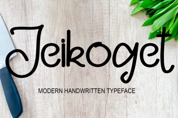 Discovering the Charm of the Jeikoget Typeface