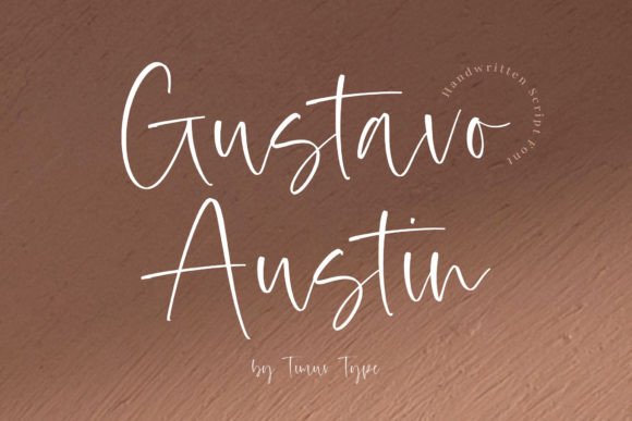 Gustavo Austin: A Font That Adds a Luxury Spark to Your Designs