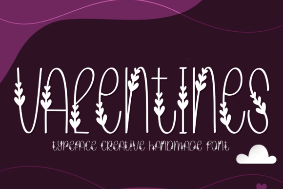 Valentines: A Handwritten Font for Elegant Projects